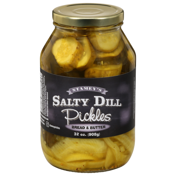 Stamey's Salty Dill Bread & Butter Pickle Chips