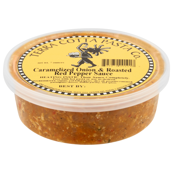 Terra Cotta Pasta Co. Caramelized Onion & Roasted Red Pepper Sauce Frozen