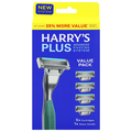 Harry's Plus Advanced Pivoting System Razor & Cartridges
