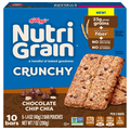 Nutri Grain Crunchy Chocolate Chip Chia Bars - 10 ct