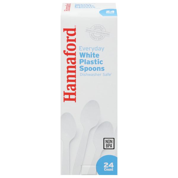 Hannaford Spoons Everyday Plastic Cutlery