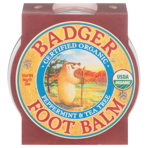 Badger Peppermint & Tea Tree Foot Balm