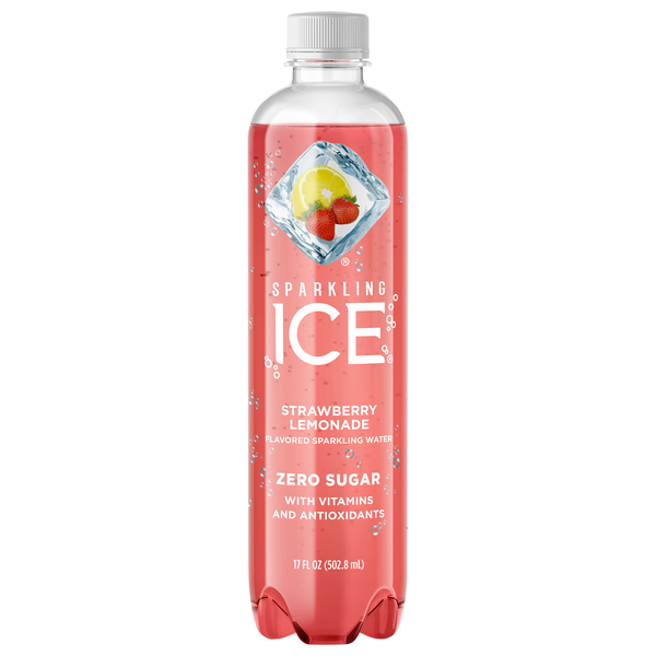 Save on Sparkling Ice Zero Sugar Strawberry Lemonade Sparkling Water