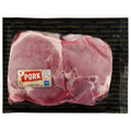 Stop & Shop Natural Bone-In Thick Cut Pork Tenderloin Chops - 2 ct