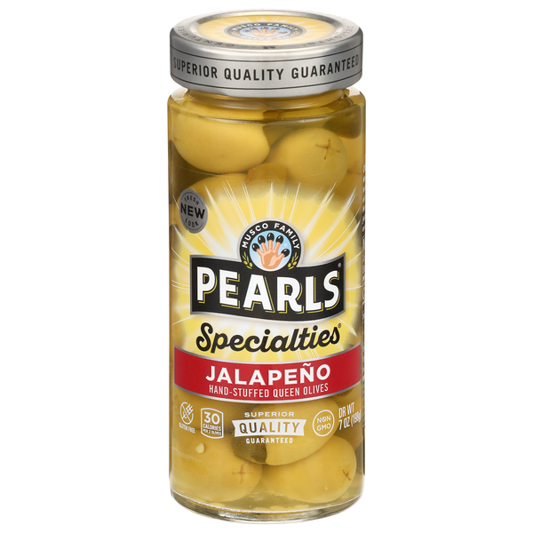 Pearls Specialties Jalapeno Stuffed Queen Olives