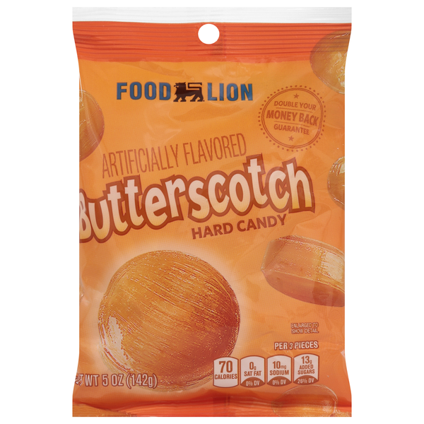 Food Lion Butterscotch Flavored Hard Candy
