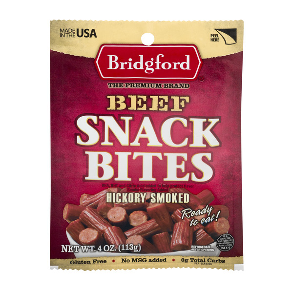 Bridgford Hickory Smoked Beef Snack Bites