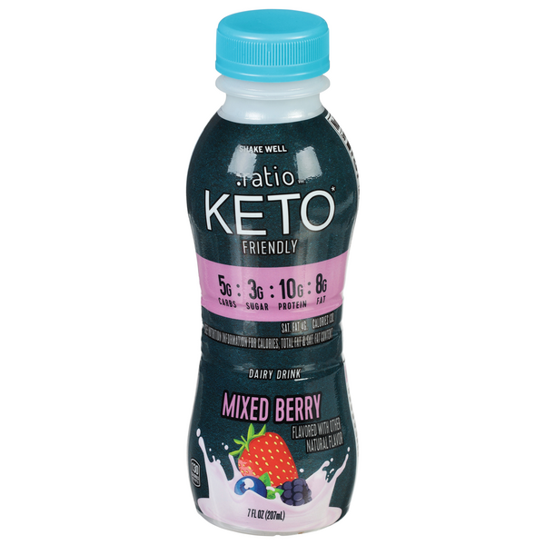 Save on Ratio Keto Friendly Mixed Berry Dairy Drink Order Online