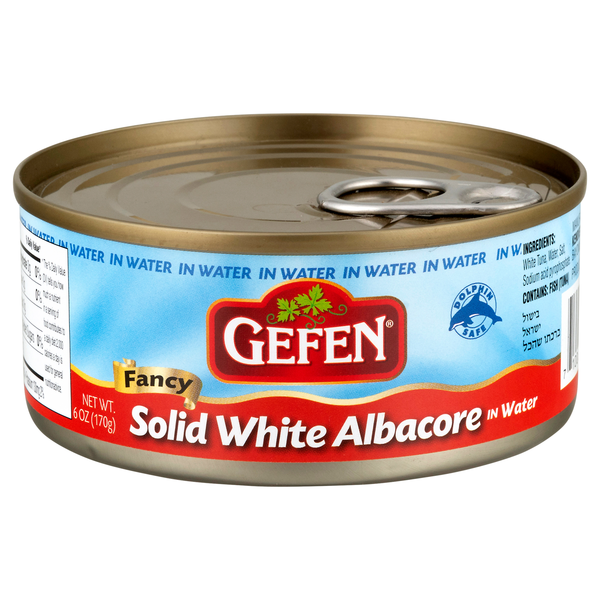 Gefen Fancy Solid White Albacore in Water