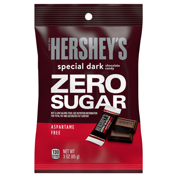 Hershey's Zero Sugar Special Dark Chocolate Candy Bars