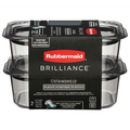 Rubbermaid Brilliance Container with Lid Medium 3.2 Cups