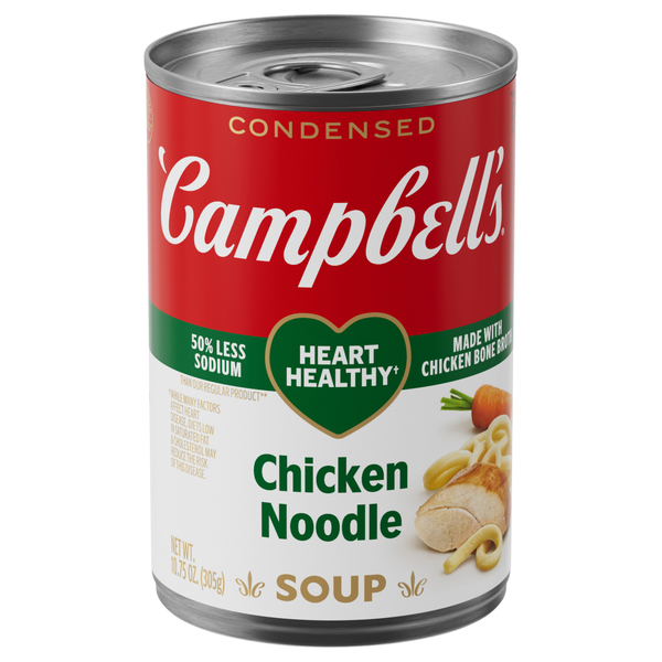 Campbell's Heart Healthy Condensed Chicken Noodle Soup