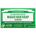 Dr. Bronner's Organic All-One Hemp Almond Pure Castile Soap Bar