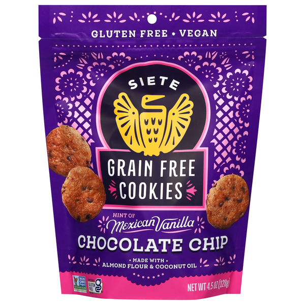 Siete Gluten & Grain Free Mexican Vanilla Chocolate Chip Cookies