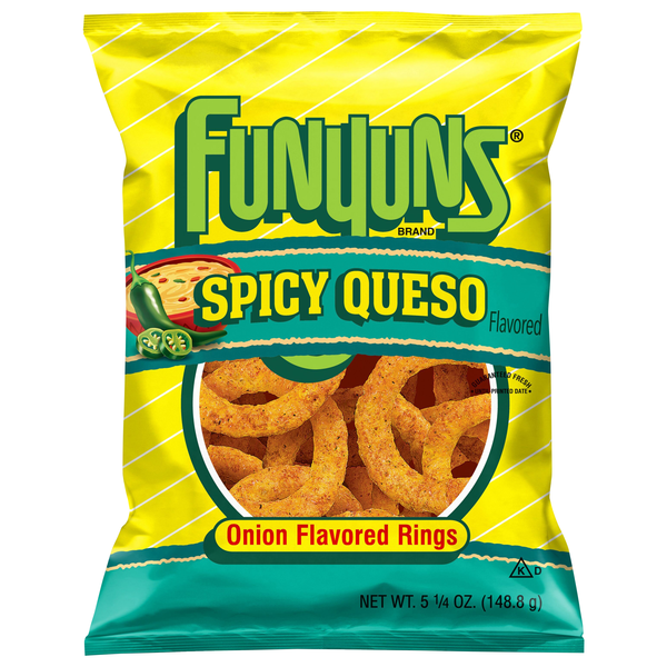 Funyuns Spicy Queso Onion Flavored Rings