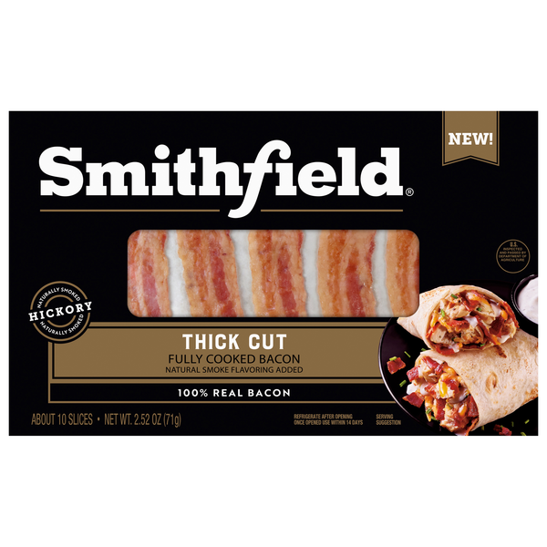 Smithfield Thick Cut Fully Cooked Bacon
