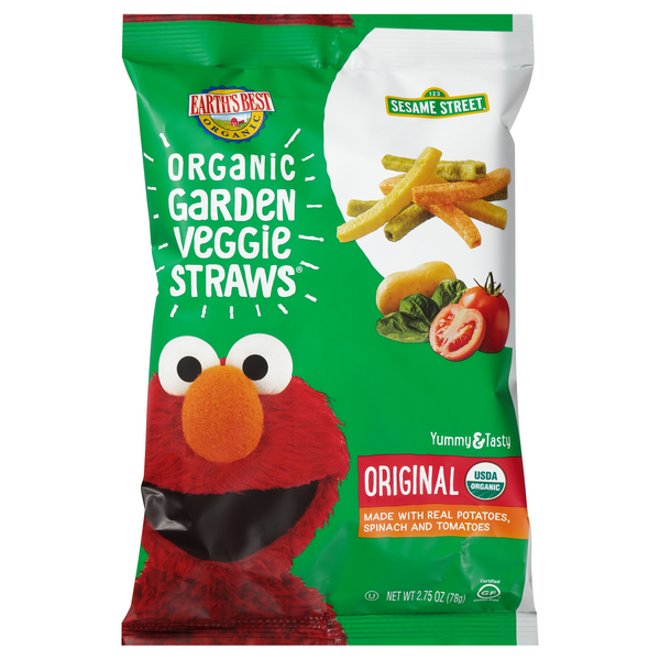 Earth's Best Organic Gluten Free Original Garden Veggie Straws