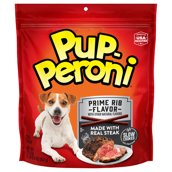 Pup-Peroni Prime Rib Flavor Dog Treats