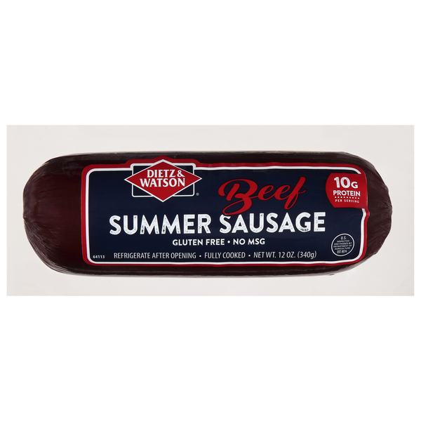 Save on Dietz & Watson Summer Sausage Beef Gluten Free Order Online