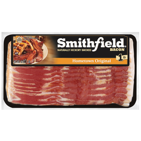 Smithfield Hickory Smoked Hometown Original Bacon Sliced