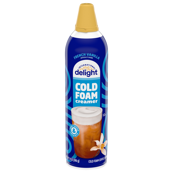 International Delight Cold Foam French Vanilla Flavored Coffee Creamer