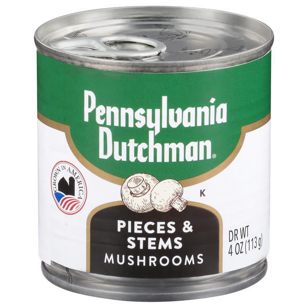 Pennsylvania Dutchman Stems & Pieces Mushrooms
