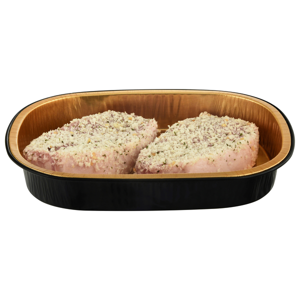 Hannaford Breaded Pork Chop with Parmesan