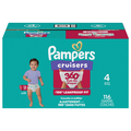 Pampers Cruisers 360 Size 4 Baby Diapers 22-37 lb