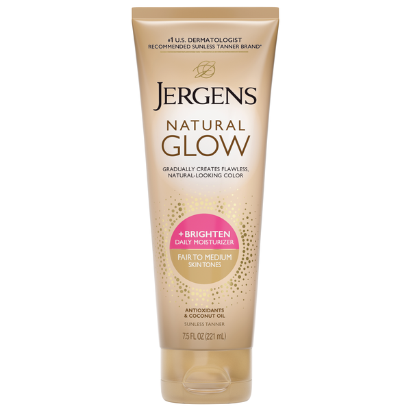 Jergens Natural Glow Daily Moisturizer Fair to Medium Skin Tones