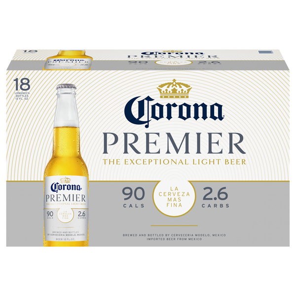 Corona Premier Light Beer - 18 pk