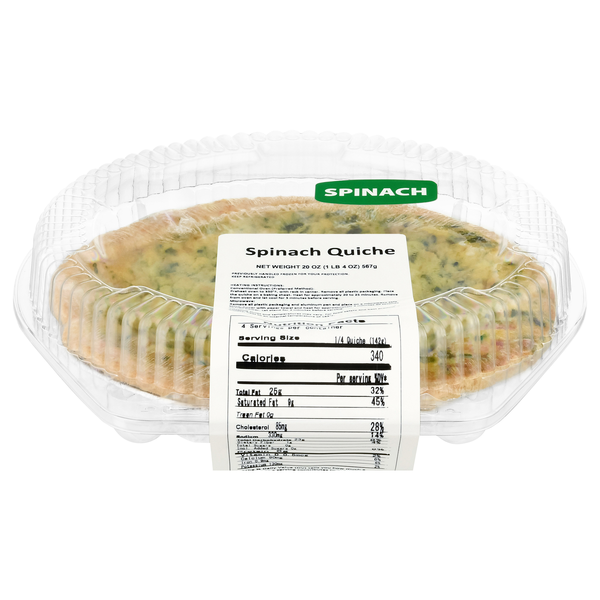 Giant Spinach Quiche