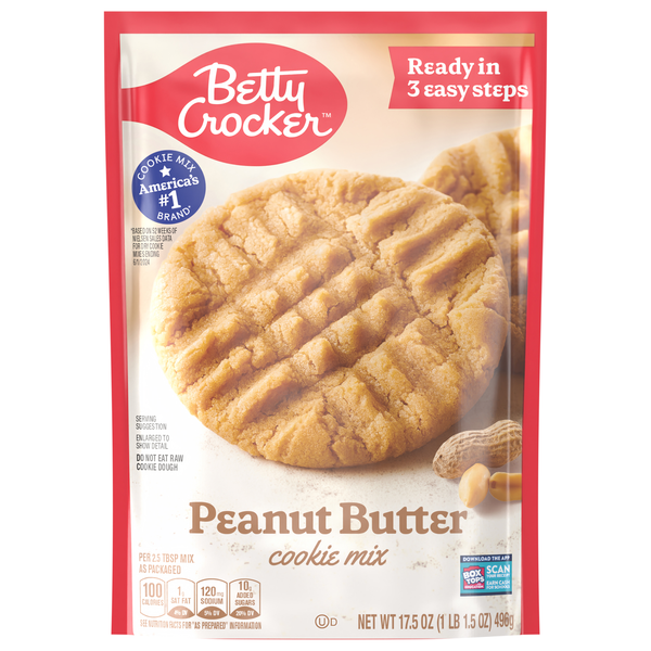 Betty Crocker Peanut Butter Cookie Mix