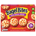 Bagel Bites Cheese & Pepperoni Mini Pizza Snacks - 24 ct Frozen