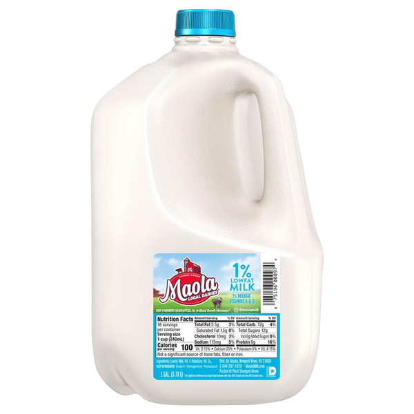 Maola 1% Low Fat Milk