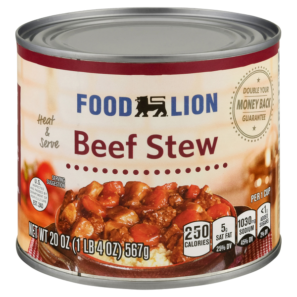 Food Lion Beef Stew