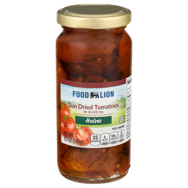 Food Lion Sun-Dried Tomato Halves in Olive Oil