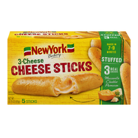 New York Bakery 3-Cheese Cheese Sticks - 5 ct Frozen