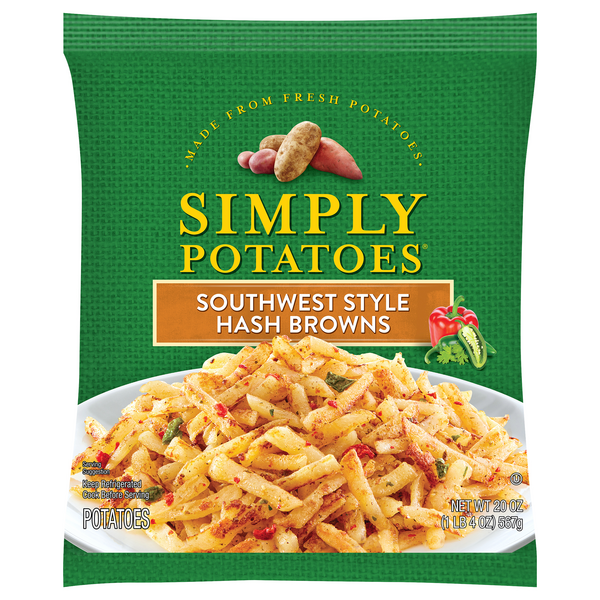 Simply Potatoes Southwest Style Hash Browns Refrigerated