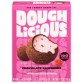 Doughlicious Chocolate Raspberry Cookie Dough & Gelato Bites - 6 ct