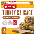 Red's Turkey Sausage Breakfast Burritos - 4 ct Frozen
