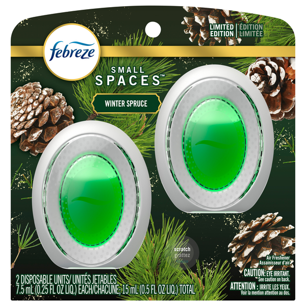 Save on Febreze Small Spaces Air Freshener Winter Spruce Limited