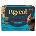 Reveal Grain Free Fish Collection in Broth Cat Food Mixer Variety - 12 ct