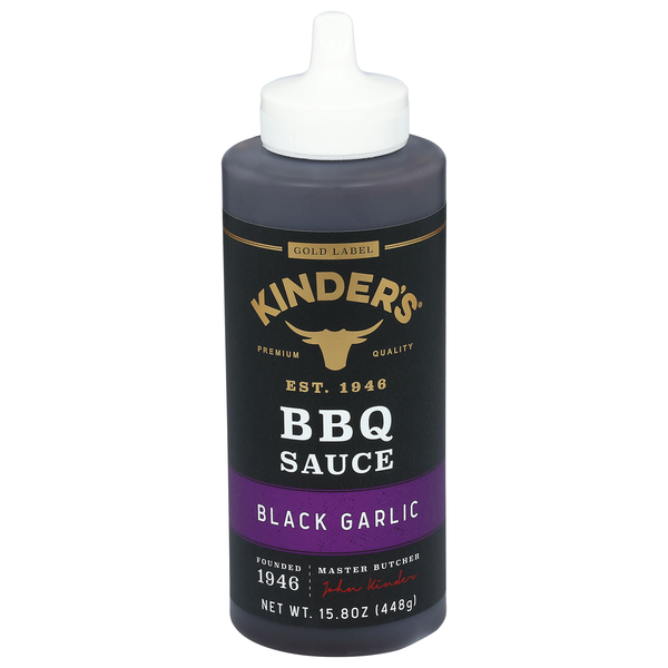 Kinder's Black Garlic BBQ Sauce