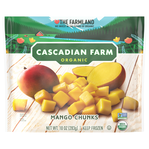 Cascadian Farm Organic Mango Chunks Frozen
