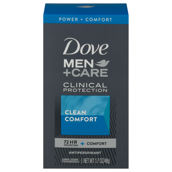 Dove Men+Care Clinical Clean Comfort 72H Antiperspirant Stick