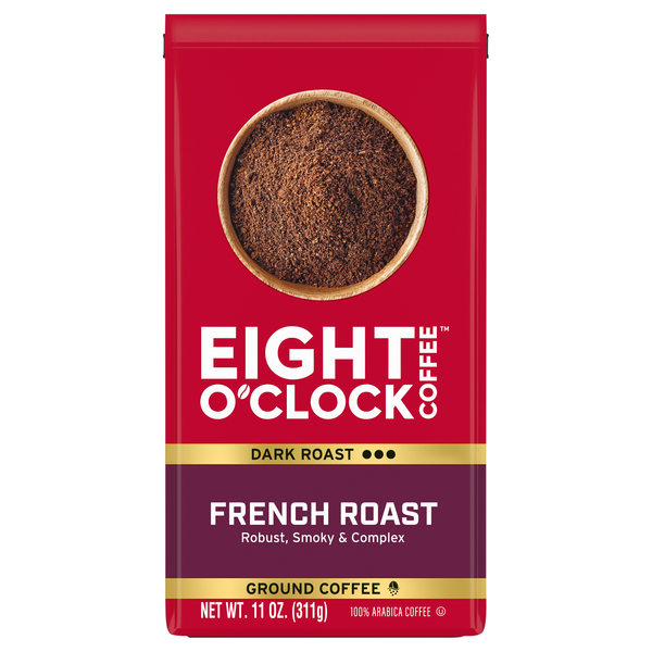 Eight O'Clock French Dark Roast Ground Coffee