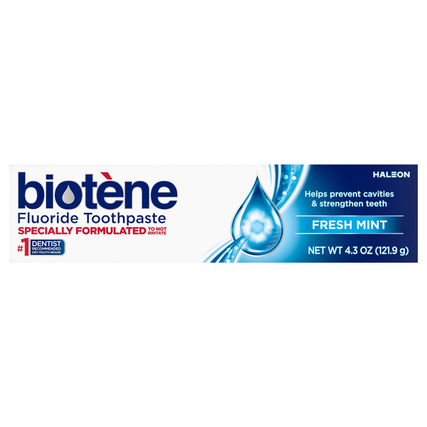 Biotene Fluoride Fresh Mint Toothpaste