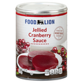 Food Lion Jellied Cranberry Sauce