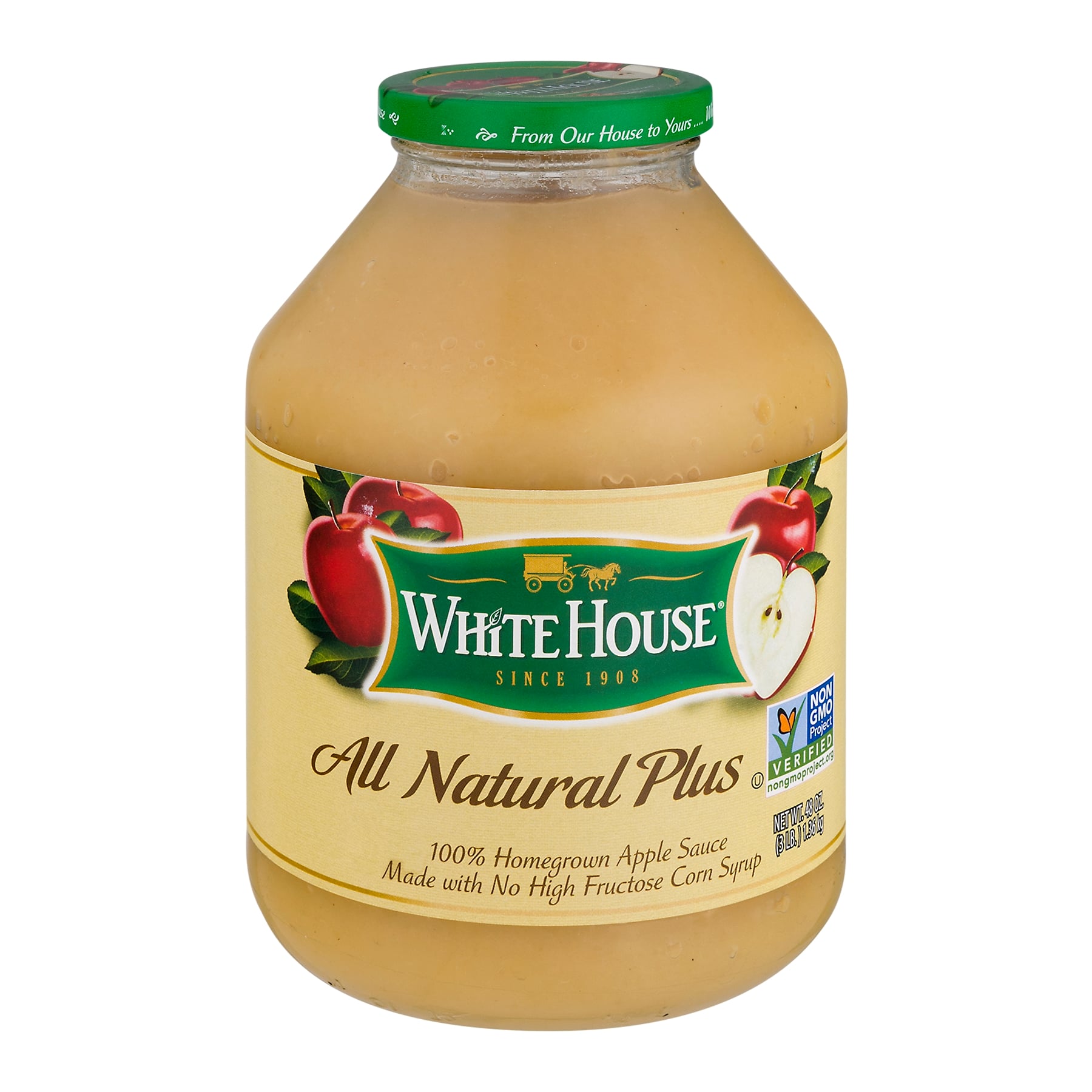 White House White House Applesauce All Natural Plus