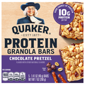 Quaker Chocolate Pretzel 10g Protein Granola Bars - 5 ct